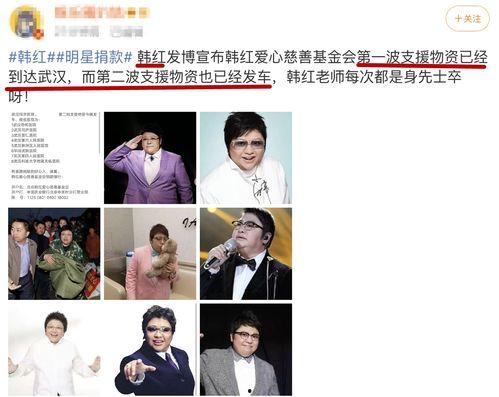 明星网红为疫情捐款视频