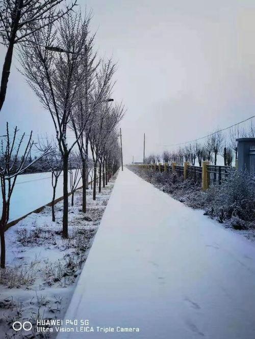 瓜州今日下雪了吗,银装素裹美不胜收