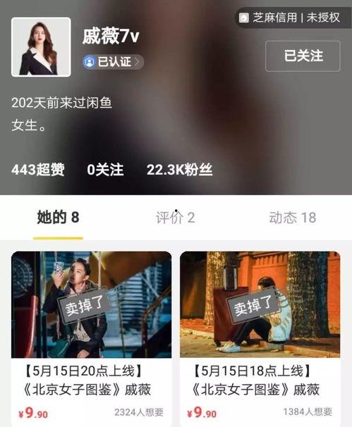 闲鱼明星网红闲置店铺,明星网红们的二手宝藏大揭秘